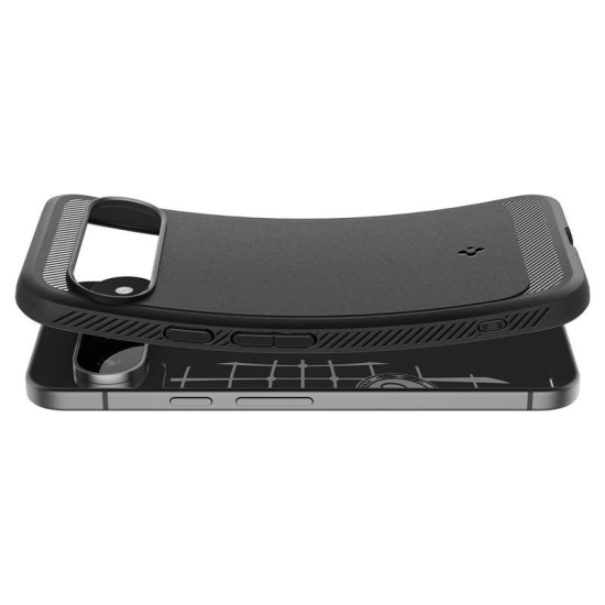 Husa Spigen Rugged Armor pentru Google Pixel 9 Pro/Pixel 9, negru (Telefoane Google, ACS07685) by www.silkase.ro