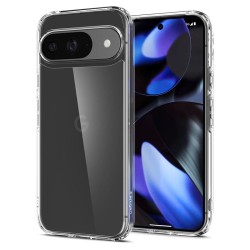 Husa Spigen Ultra Hybrid pentru Google Pixel 9 Pro/Pixel 9, Crystal Clear