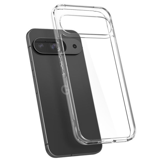 Husa Spigen Ultra Hybrid pentru Google Pixel 9 Pro/Pixel 9, Crystal Clear (Telefoane Google, ACS07687) by www.silkase.ro