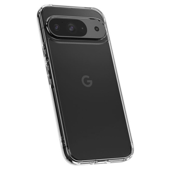 Husa Spigen Ultra Hybrid pentru Google Pixel 9 Pro/Pixel 9, Crystal Clear (Telefoane Google, ACS07687) by www.silkase.ro