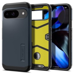 Husa Spigen Tough Armor pentru Google Pixel 9 Pro/Pixel 9, metalic