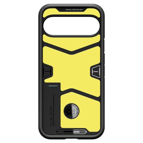 Husa Spigen Tough Armor pentru  Google Pixel 9 Pro/Pixel 9, verde metalic (Pixel 9 Pro, ACS07694) by www.silkase.ro