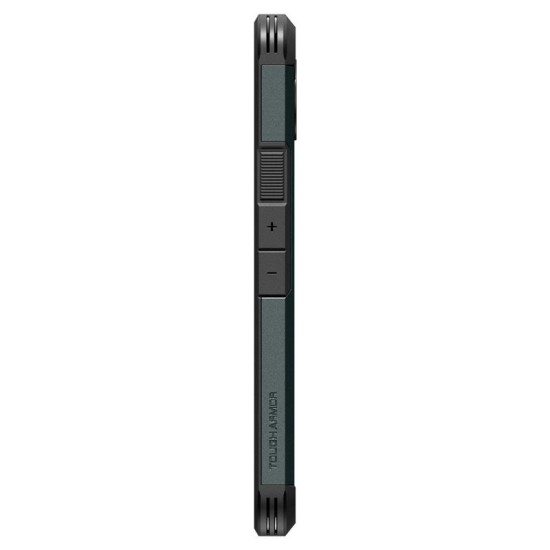 Husa Spigen Tough Armor pentru  Google Pixel 9 Pro/Pixel 9, verde metalic (Pixel 9 Pro, ACS07694) by www.silkase.ro