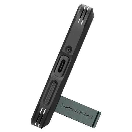 Husa Spigen Tough Armor pentru  Google Pixel 9 Pro/Pixel 9, verde metalic (Pixel 9 Pro, ACS07694) by www.silkase.ro