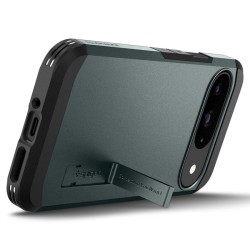  Husa Spigen Tough Armor pentru  Google Pixel 9 Pro/Pixel 9, verde metalic 