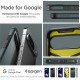 Husa Spigen Tough Armor pentru  Google Pixel 9 Pro/Pixel 9, verde metalic (Pixel 9 Pro, ACS07694) by www.silkase.ro