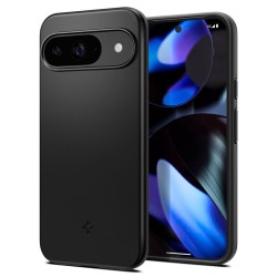 Husa Spigen Thin Fit, pentru Google Pixel 9 Pro/Pixel 9, negru