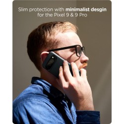 Husa Spigen Thin Fit, pentru Google Pixel 9 Pro/Pixel 9, metalic
