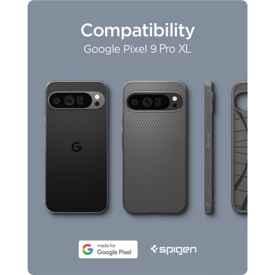 Husa Spigen Liquid Air pentru Google Pixel 9 Pro XL, gri (Spigen, Pixel 9 Pro XL) by www.silkase.ro Husa Spigen Liquid Air pentru Google Pixel 9 Pro XL, gri (Pixel 9 Pro XL, ACS07718) by www.silkase.ro