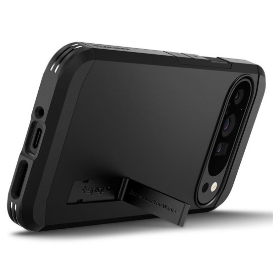 Husa Spigen Tough Armor pentru Google Pixel 9 Pro XL, negru (Spigen, Pixel 9 Pro XL) by www.silkase.ro Husa Spigen Tough Armor pentru Google Pixel 9 Pro XL, negru (Pixel 9 Pro XL, ACS07726) by www.silkase.ro