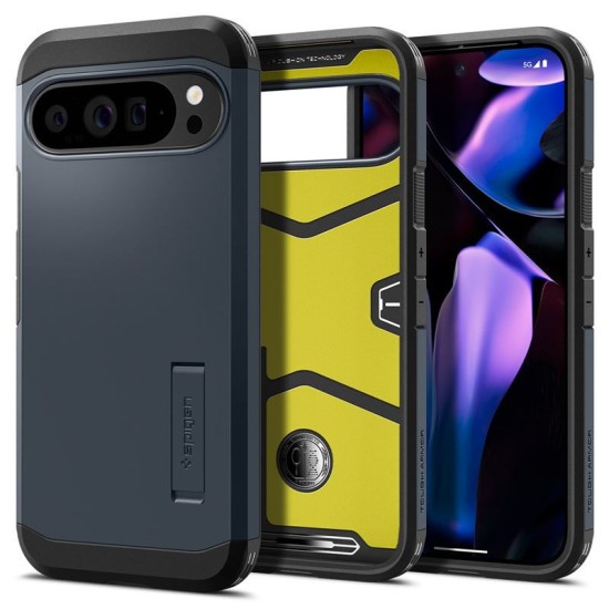 Husa Spigen Tough Armor pentru Google Pixel 9 Pro XL, metalic (Spigen, Pixel 9 Pro XL) by www.silkase.ro Husa Spigen Tough Armor pentru Google Pixel 9 Pro XL, metalic (Pixel 9 Pro XL, ACS07727) by www.silkase.ro