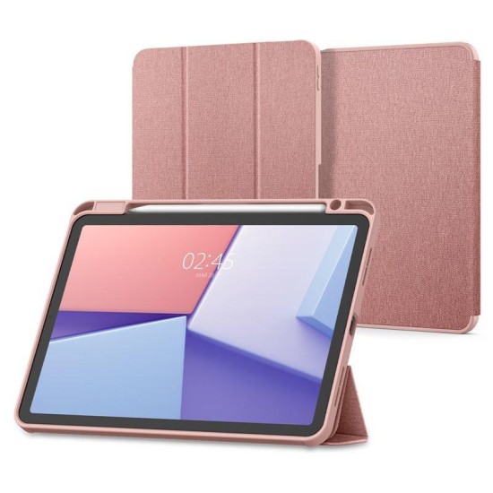 Spigen Urban Fit, pentru Apple iPad Air 11" 2024, roz (Ingredi, ACS07756) by www.silkase.ro