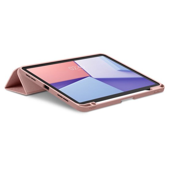 Spigen Urban Fit, pentru Apple iPad Air 11" 2024, roz (Ingredi, ACS07756) by www.silkase.ro