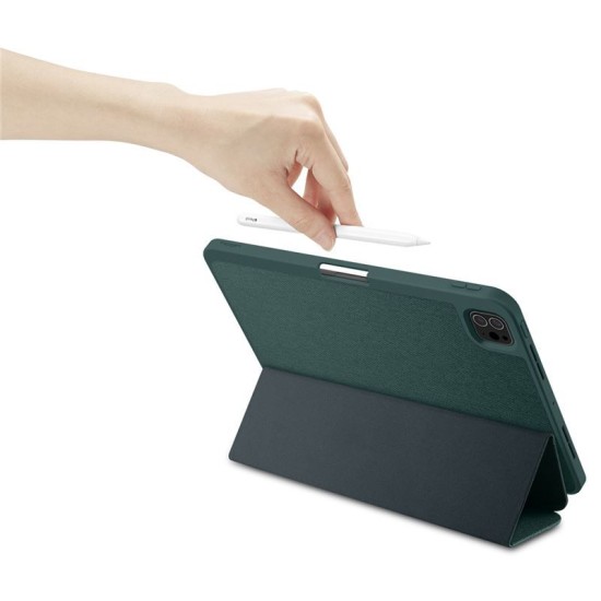 Husa pentru iPad Pro 11 (2024) - Spigen Urban Fit - Midnight Green (Spigen, Ingredi) by www.silkase.ro Husa pentru iPad Pro 11 (2024) - Spigen Urban Fit - Midnight Green (Ingredi, ACS07759) by www.silkase.ro