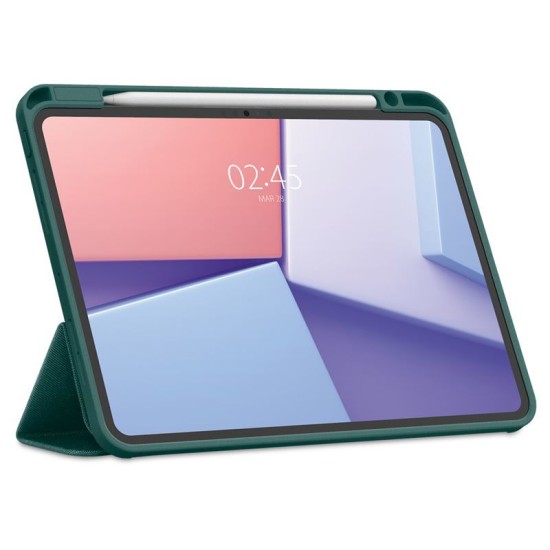 Husa pentru iPad Pro 11 (2024) - Spigen Urban Fit - Midnight Green (Spigen, Ingredi) by www.silkase.ro Husa pentru iPad Pro 11 (2024) - Spigen Urban Fit - Midnight Green (Ingredi, ACS07759) by www.silkase.ro