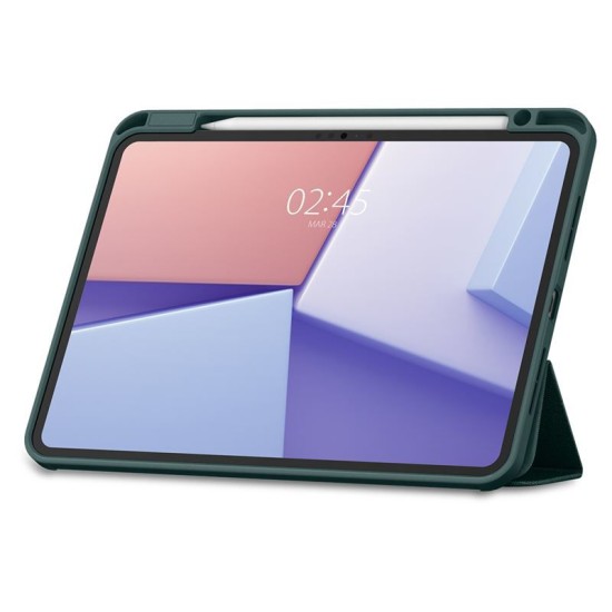 Husa pentru iPad Pro 11 (2024) - Spigen Urban Fit - Midnight Green (Spigen, Ingredi) by www.silkase.ro Husa pentru iPad Pro 11 (2024) - Spigen Urban Fit - Midnight Green (Ingredi, ACS07759) by www.silkase.ro