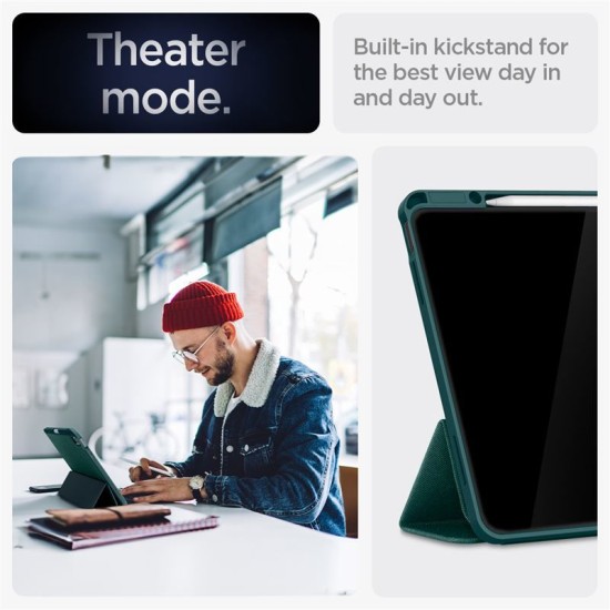Husa Spigen Urban Fit compatibila cu iPad Pro 13 inch 2024 Green (Spigen, Ingredi) by www.silkase.ro Husa Spigen Urban Fit compatibila cu iPad Pro 13 inch 2024 Green (Ingredi, ACS07763) by www.silkase.ro