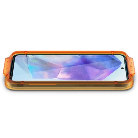 Set 2 folii sticla transparente cu sistem de montare Case friendly Spigen ALM GLAStR compatibil cu Samsung Galaxy A35 5G (Spigen, Ingredi) by www.silkase.ro Set 2 folii sticla transparente cu sistem de montare Case friendly Spigen ALM GLAStR compatibil cu Samsung Galaxy A35 5G (Ingredi, AGL07772) by www.silkase.ro