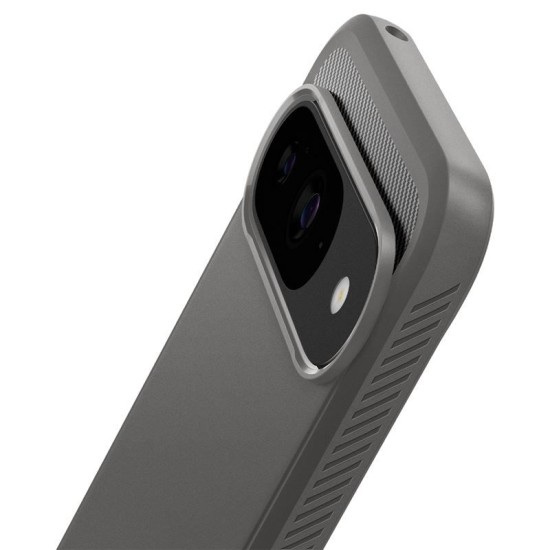 Husa Spigen Rugged Armor, pentru Google Pixel 9 Pro/Pixel 9, gri (Pixel 9 Pro, ACS07783) by www.silkase.ro