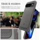 Husa Spigen Rugged Armor, pentru Google Pixel 9 Pro/Pixel 9, gri (Pixel 9 Pro, ACS07783) by www.silkase.ro