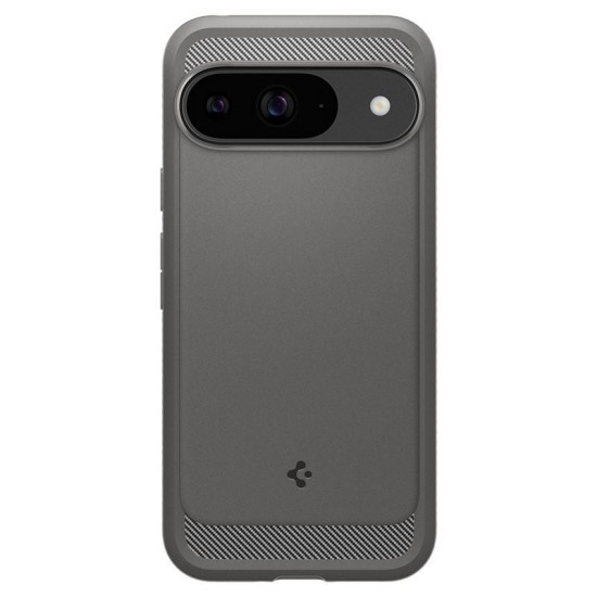 Husa Spigen Rugged Armor, pentru Google Pixel 9 Pro/Pixel 9, gri (Pixel 9 Pro, ACS07783) by www.silkase.ro