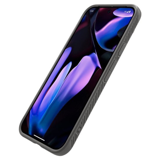 Husa Spigen Rugged Armor pentru Google Pixel 9 Pro XL, gri (Telefoane Google, ACS07784) by www.silkase.ro