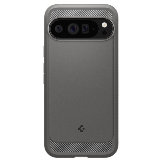 Husa Spigen Rugged Armor pentru Google Pixel 9 Pro XL, gri (Telefoane Google, ACS07784) by www.silkase.ro