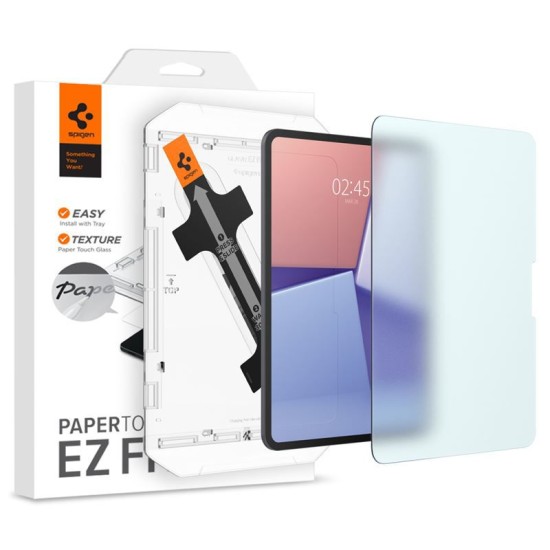 Folie de protectie Spigen Paper Touch pentru iPad Pro 11 5, mata, antireflex, imitatie hartie, set de instalare (Spigen, Ingredi) by www.silkase.ro Folie de protectie Spigen Paper Touch pentru iPad Pro 11 5, mata, antireflex, imitatie hartie, set de instalare (Ingredi, AGL07789) by www.silkase.ro