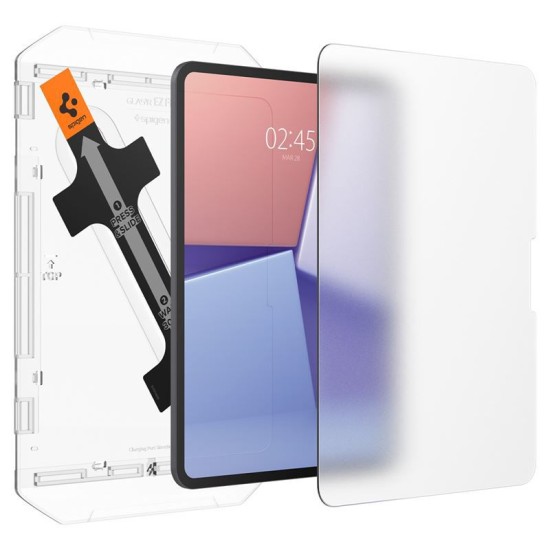 Folie de protectie Spigen Paper Touch pentru iPad Pro 11 5, mata, antireflex, imitatie hartie, set de instalare (Spigen, Ingredi) by www.silkase.ro Folie de protectie Spigen Paper Touch pentru iPad Pro 11 5, mata, antireflex, imitatie hartie, set de instalare (Ingredi, AGL07789) by www.silkase.ro