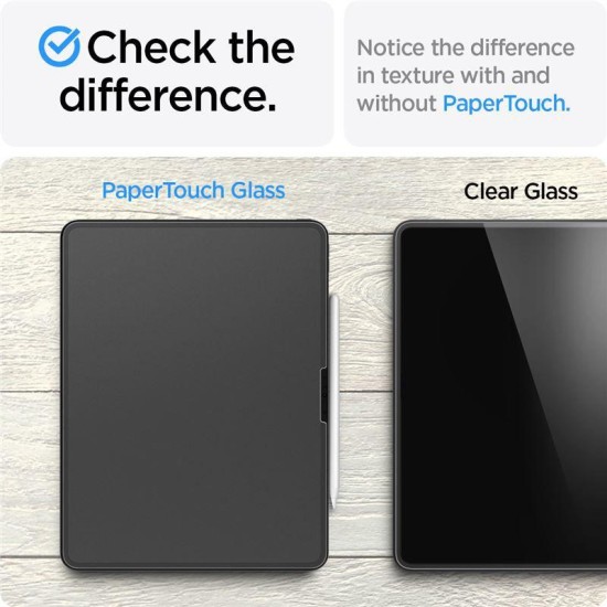 Folie de protectie Spigen Paper Touch pentru iPad Pro 11 5, mata, antireflex, imitatie hartie, set de instalare (Spigen, Ingredi) by www.silkase.ro Folie de protectie Spigen Paper Touch pentru iPad Pro 11 5, mata, antireflex, imitatie hartie, set de instalare (Ingredi, AGL07789) by www.silkase.ro