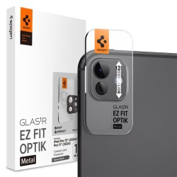Folie sticla camera foto Spigen GLAStR EZ Fit Optik Metal compatibila cu iPad Pro 11 inch 2024 / 13 inch 2024 Black