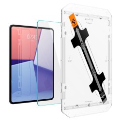 Folie protectie Spigen Glass tR Slim pentru Apple iPad Pro 13" 2024, sticla, transparenta Folie protectie Spigen Glass tR Slim pentru Apple iPad Pro 13" 2024, sticla, transparenta