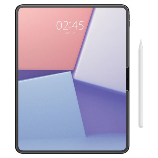 Sticla Spigen Paper Touch EZ Fit pentru iPad Pro 13 7 gen. 2024 transparenta (Ingredi, AGL07794) by www.silkase.ro