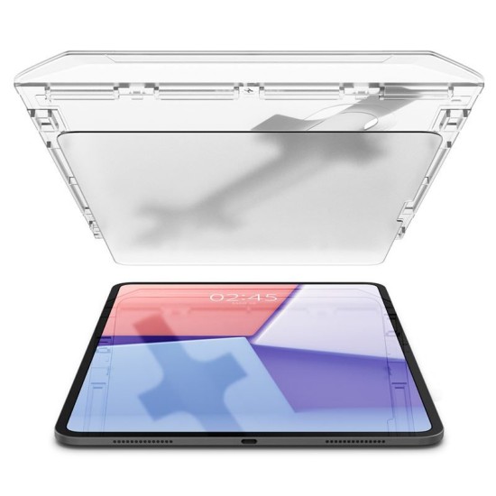 Sticla Spigen Paper Touch EZ Fit pentru iPad Pro 13 7 gen. 2024 transparenta (Ingredi, AGL07794) by www.silkase.ro