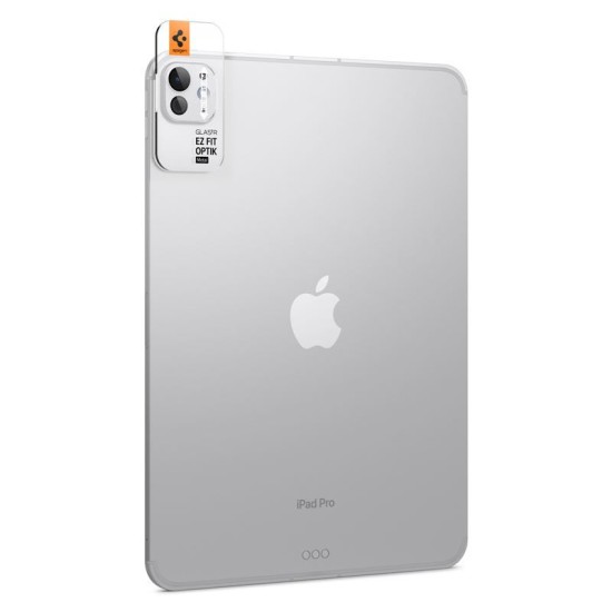 Folie sticla camera foto Spigen GLAStR EZ Fit Optik Metal compatibila cu iPad Pro 11 inch 2024 / 13 inch 2024 Silver (Spigen, Ingredi) by www.silkase.ro Folie sticla camera foto Spigen GLAStR EZ Fit Optik Metal compatibila cu iPad Pro 11 inch 2024 / 13 inch 2024 Silver (Ingredi, AGL07796) by www.silkase.ro
