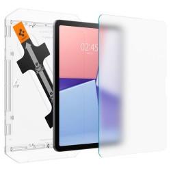 Folie protectie tableta, Spigen, Sticla securizata, Paper Touch pentru iPad Air 11" M2, 2024 transparent mat