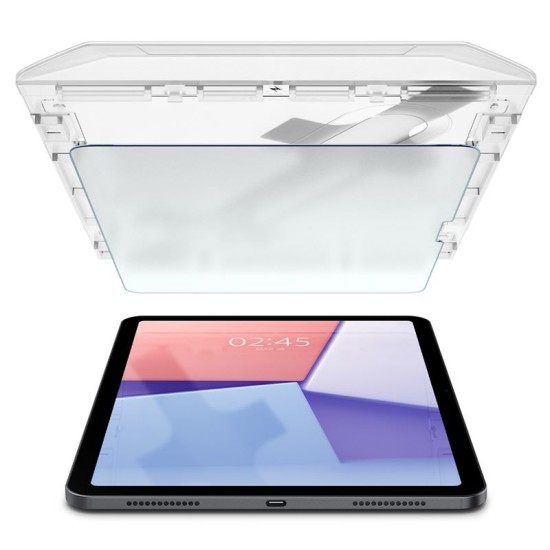 Folie protectie tableta, Spigen, Sticla securizata, Paper Touch pentru iPad Air 11" M2, 2024 transparent mat (Spigen, Ingredi) by www.silkase.ro Folie protectie tableta, Spigen, Sticla securizata, Paper Touch pentru iPad Air 11" M2, 2024 transparent mat (Ingredi, AGL07799) by www.silkase.ro