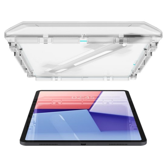 Folie protectie Spigen Glass tR Slim pentru Apple iPad Air 13" 2024, sticla, transparenta (Spigen, Ingredi) by www.silkase.ro Folie protectie Spigen Glass tR Slim pentru Apple iPad Air 13" 2024, sticla, transparenta (Ingredi, AGL07803) by www.silkase.ro