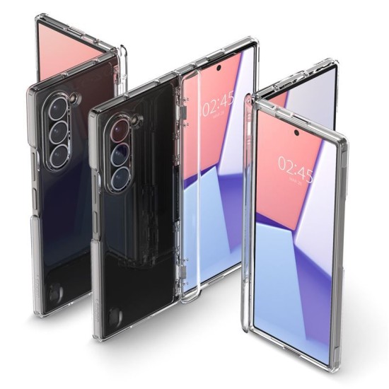 Husa Spigen, Ultra Hybrid. pentru Samsung Galaxy Z Fold6, Crystal Clear (Telefoane Samsung, ACS07813) by www.silkase.ro