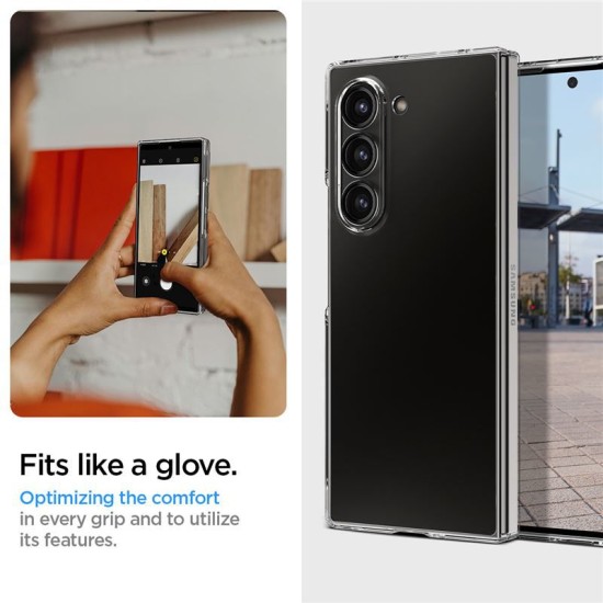 Husa Spigen Air Skin, Cristal pentru Samsung Galaxy Z Fold6 (Spigen, Telefoane Samsung) by www.silkase.ro Husa Spigen Air Skin, Cristal pentru Samsung Galaxy Z Fold6 (Telefoane Samsung, ACS07815) by www.silkase.ro