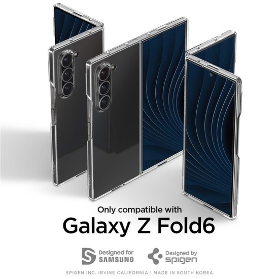 Husa Spigen Air Skin, Cristal pentru Samsung Galaxy Z Fold6 (Spigen, Telefoane Samsung) by www.silkase.ro Husa Spigen Air Skin, Cristal pentru Samsung Galaxy Z Fold6 (Telefoane Samsung, ACS07815) by www.silkase.ro