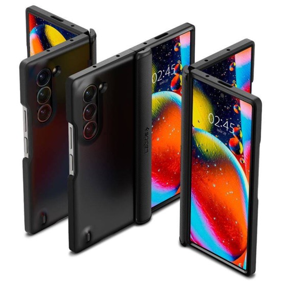 Husa Spigen Slim Armor Pro compatibila cu Samsung Galaxy Z Fold 6 Black (Spigen, Z Flip 6) by www.silkase.ro Husa Spigen Slim Armor Pro compatibila cu Samsung Galaxy Z Fold 6 Black (Z Flip 6, ACS07820) by www.silkase.ro