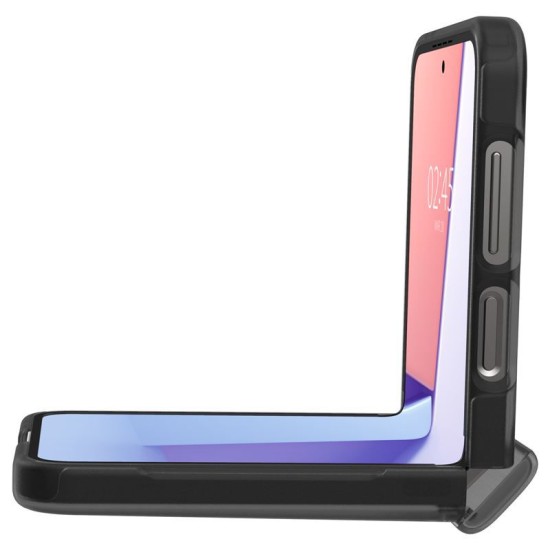 Spigen Ultra Hybrid Pro, Samsung Galaxy Z Flip6/7 FE, negru/gri (Spigen, Z Flip 7 FE) by www.silkase.ro Spigen Ultra Hybrid Pro, Samsung Galaxy Z Flip6/7 FE, negru/gri (Z Flip 7 FE, ACS07835) by www.silkase.ro
