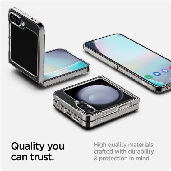 Husa Spigen Air Skin, Cristal pentru Samsung Galaxy Z Flip6/7 FE (Spigen, Z Flip 7 FE) by www.silkase.ro Husa Spigen Air Skin, Cristal pentru Samsung Galaxy Z Flip6/7 FE (Z Flip 7 FE, ACS07836) by www.silkase.ro
