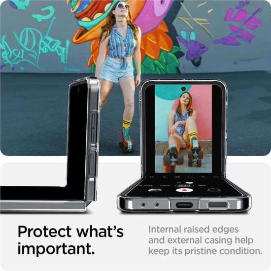 Husa Spigen Air Skin, Cristal pentru Samsung Galaxy Z Flip6/7 FE (Spigen, Z Flip 7 FE) by www.silkase.ro Husa Spigen Air Skin, Cristal pentru Samsung Galaxy Z Flip6/7 FE (Z Flip 7 FE, ACS07836) by www.silkase.ro