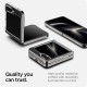 Spigen Ultra Hybrid Pro,  Samsung Galaxy Z Flip6/7 FE, Zero One, negru (Z Flip 7 FE, ACS07837) by www.silkase.ro
