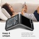 Spigen Ultra Hybrid Pro,  Samsung Galaxy Z Flip6/7 FE, Zero One, negru (Z Flip 7 FE, ACS07837) by www.silkase.ro