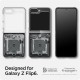 Spigen Ultra Hybrid Pro,  Samsung Galaxy Z Flip6/7 FE, Zero One, negru (Z Flip 7 FE, ACS07837) by www.silkase.ro