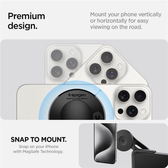 Suport auto universal pentru telefon Spigen TapLock Car Mount pentru Tesla Model 3/X/S/Y/Cybertruck pentru iPhone MagSafe, negru (Spigen, Suport auto) by www.silkase.ro Suport auto universal pentru telefon Spigen TapLock Car Mount pentru Tesla Model 3/X/S/Y/Cybertruck pentru iPhone MagSafe, negru (Suport auto, ACP07869) by www.silkase.ro