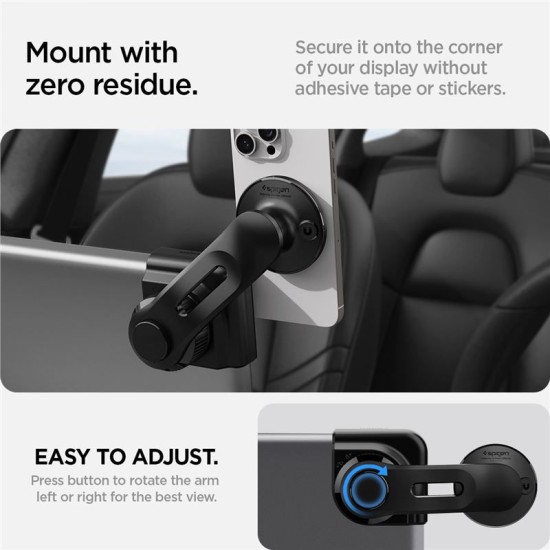 Suport auto universal pentru telefon Spigen TapLock Car Mount pentru Tesla Model 3/X/S/Y/Cybertruck pentru iPhone MagSafe, negru (Spigen, Suport auto) by www.silkase.ro Suport auto universal pentru telefon Spigen TapLock Car Mount pentru Tesla Model 3/X/S/Y/Cybertruck pentru iPhone MagSafe, negru (Suport auto, ACP07869) by www.silkase.ro